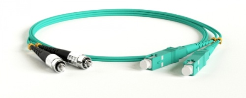 Патч-корд волоконно-оптический (шнур) MM 50/125(OM3) FC-SC duplex LSZH 50 м, Hyperline FC-D2-503-FC/PR-SC/PR-H-50M-LSZH-AQ | код 247693 | Hyperline Патч-корд волоконно-оптический (шнур) MM 50/125(OM3) FC-SC duplex LSZH 50 м, Hyperline FC-D2-503-FC/PR-SC/PR-H-50M-LSZH-AQ | код 247693 | Hyperline