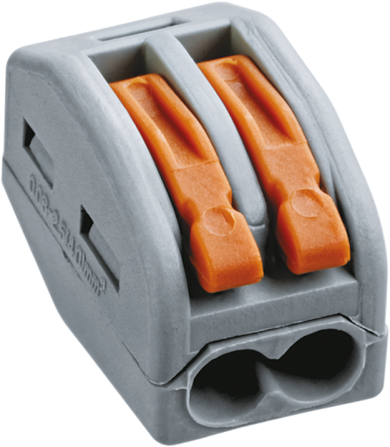 Клемма монтажная NTC-R-2 с рычагом (уп.50шт) Navigator | код 71289 | NAVIGATOR Клемма монтажная NTC-R-2 с рычагом (уп.50шт) Navigator | код 71289 | NAVIGATOR