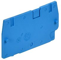 Заглушка для колодки клеммной CP 1.5кв.мм син. ARMAFIX IEK AF-CT20-00-K07-001-ZGL