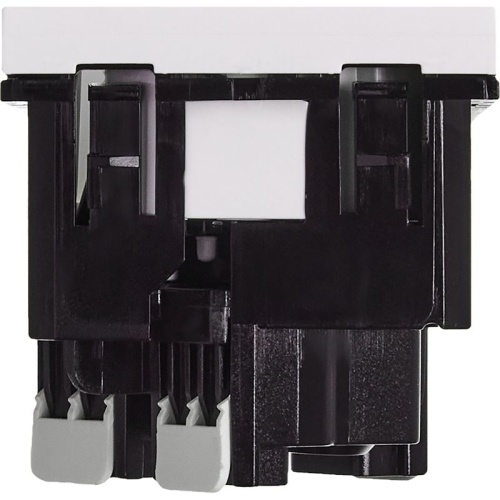 Розетка с заземлением - безвинтовые зажимы - без шторок 16А 250В - 45°- 2 модуля - белый | код 4521058 | Legrand фото 5