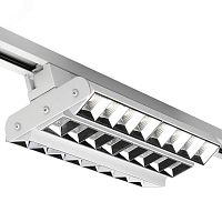 Светильник светодиодный трековый на шинопровод белый ДПО-60Вт IP40 3000К 5100Лм PTR 2260R 3S | код 5039490 | JazzWay