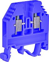 Клемма винтовая-нейтральная под держатель VSV 4 PA N (4 mm2_синяя) | код 003901700 | ETI