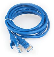 Патч-корд CCA light UTP Гарнизон кат.5e, 2м, литой, многожильный (синий) | код PC-UTP-5e-2-B | Гарнизон