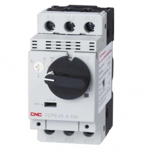 Выключатель защиты двигателя YCP6-32P 1A 0.63-1A 3P | код C040181 | CNC