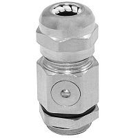 Кабельный ввод с вентиляцией RUICHI PG7, 3-6,5 мм, латунный | код 113849 | Ruichi