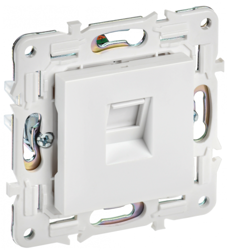 SKANDY Роз. комп. RJ45 кат.6 SK-K02W арк. бел. IEK | код SK-K10-2-K01 | IEK