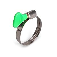 Хомут червячный бабочка PLB-9 (22-35)/W2 (Fortisflex) | код 69004 | Fortisflex