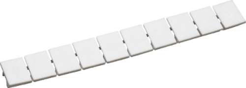 Маркировка клеммных модулей CA509/K9WHT для клемм PTB, CP8L, белая (упак. 100шт.) | код CA509/K9WHT | Connectwell