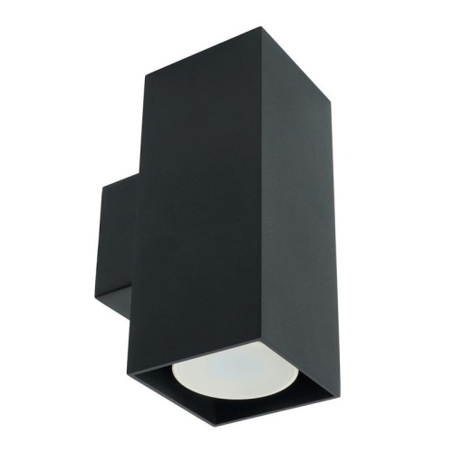 Светильник настенный 35Вт 230В 2хGU10 черн. ML1740 FERON 48427