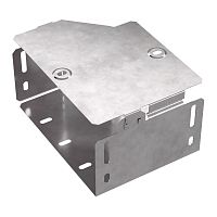 Переходник правый с крышкой Стандарт 200х150х100 Промрукав | код PR16.0512 | ПРОМРУКАВ