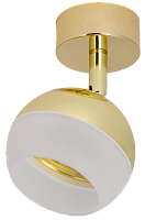 Светильник 4011 настенно-потолочн. GX53 золото IEK | код LT-USB0-4011-GX53-1-K22 | IEK