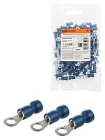 Наконечник кольцевой изолированный НКИ с легким вводом проводника 2,5-4 (100 шт.) TDM | код SQ0502-0204 | TDM