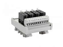 154 232, Релейный модуль двойной RMG-4 (24V AC/DC, 10 A.) | код 0.0.0.1.54232 | KLEMSAN