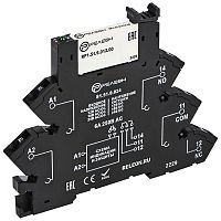 RM1.61.3.230.00 Интерфейсный модуль реле 1 перекидной контакт 6А (~/= 230В AC/DC) подавление утечки тока пружинные зажимы | код RM161323000 | РЕЛЕОН