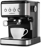 Кофеварка рожковая Scarlett SC-CM33022 1100Вт серебристый/черный | код 1971395 | SCARLETT