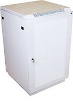 Шкаф телекоммуникационный напольный 27U (600 ? 800) дверь перфорированная 2 шт. | код ШТК-М-27.6.8-44АА | ЦМО