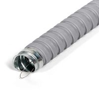 Металлорукав МРПИнг 38 серый с протяжкой (Fortisflex) | код 88313 | Fortisflex