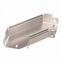 Угол горизонтальный 90 градусов Стандарт INOX (AISI 409) 100х50 Промрукав | код PR16.3554 | ПРОМРУКАВ