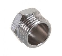 Пробка НР никелированная 1/2 (SFT-0025-000012) | код RG008Q0QTIEK2O | STOUT