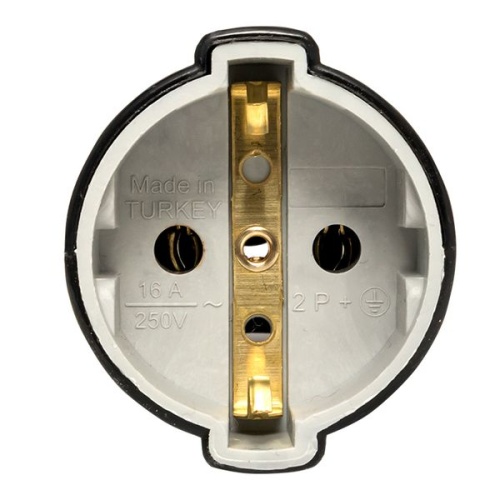 Штепсельное гнездо с/з черное 16А 250 В Proxima | код ASG16-30-r | EKF фото 5 Штепсельное гнездо с/з черное 16А 250 В Proxima | код ASG16-30-r | EKF фото 5