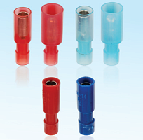 100943 Разъем штекерный виброустойчивый изолир. ВРШИ-П(н) 2.5-4 (20шт/уп), упак | код 100943 | SILAT