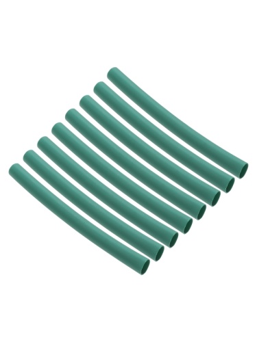 Набор трубок термоусаживаемых, клеевых ТТкНГ(3:1) Моноцвет, зеленый 6,4/2,0 TDM | код SQ0548-2605 | TDM