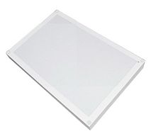 Светильник светодиодный Ideal LED-01 18Вт 4000К IP54 1800лм 595х295х55 встраив./накладной рассеив. полимер. опал Ксенон 0261818193-53