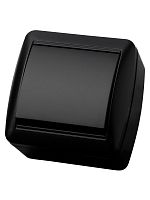 Выключатель 1-кл. открытой установки IP44 10А графит Селигер TDM | код SQ1818-0301 | TDM