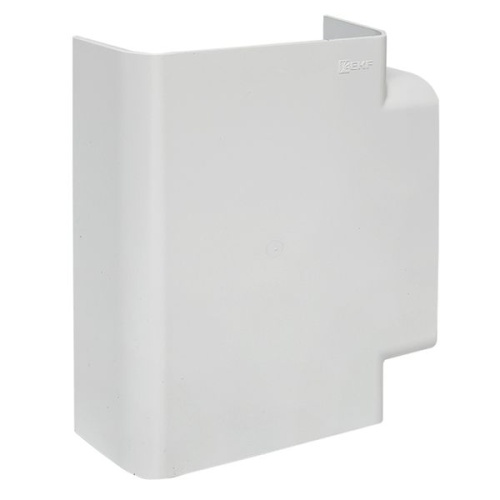 Угол T-образный (105х50) (2 шт) белый C-Line | код tchw-105-50x2 | EKF фото 2