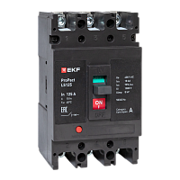 Автоматический выключатель LS125 18кА 3P 125А ProPact EKF | код mccb-125-18-3-125-ls | EKF