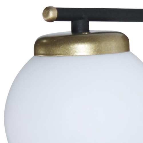 Светильник "Злата" 141 (плафон 8728) НСБ 01-4х25-101 G9 [ИМ] потолочн. черн.зол. Элетех 1005405280 фото 5