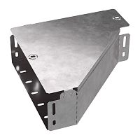 Переходник левый с крышкой Стандарт 300х100х100 Промрукав | код PR16.0501 | ПРОМРУКАВ