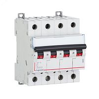 Выключатель автоматический четырехполюсный 1А C DX3-E 6kA/6kА | код 407298 | Legrand