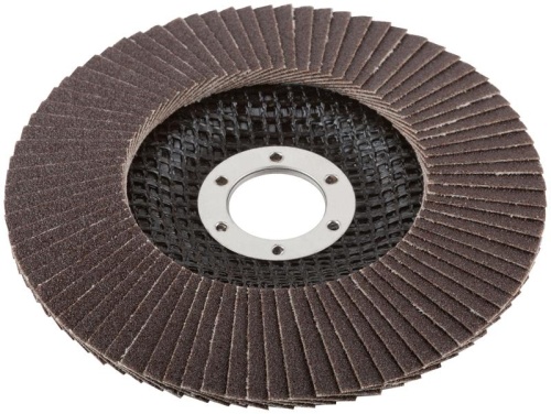 Круг лепестковый торцевой кальцинированный 125мм Р 100 FIT 39955 фото 5
