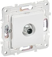 SKANDY Роз. TV проходная SK-A17W арк. бел. IEK | код SK-A10-P-K01 | IEK