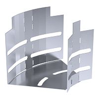 Угол горизонтальный изменяемый 0-45 градусов Стандарт INOX (AISI 316) 100х100 Промрукав | код PR16.3616 | ПРОМРУКАВ