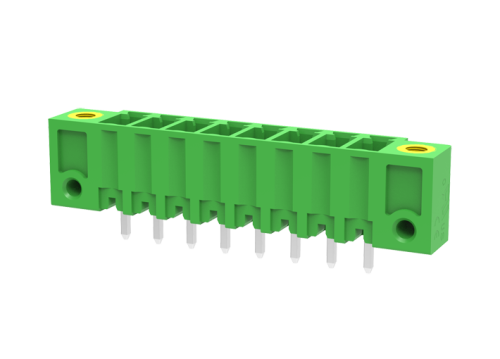 MC-PA3.5V07-F Разъём штекерный MC, прям. конт.,шаг 3.5мм,7 конт., фланц.,зел., шт | код MC-PA3.5V07-F | SUPU