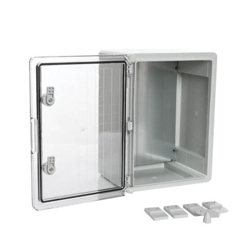 Корпус пластиковый с монтажной панелью ЩМП IP65 прозрачная дверь 400х300х220 Промрукав | код PR08.26512 | ПРОМРУКАВ Корпус пластиковый с монтажной панелью ЩМП IP65 прозрачная дверь 400х300х220 Промрукав | код PR08.26512 | ПРОМРУКАВ