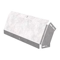 Угол вертикальный внешний 45 градусов с крышкой Стандарт 600х100 Промрукав | код PR16.0582 | ПРОМРУКАВ