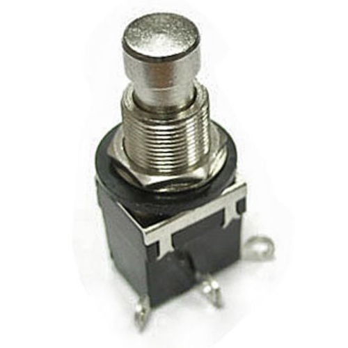 Кнопочный переключатель RUICHI PBS-24-112, ON-ON, металлический | код 57013 | Ruichi Кнопочный переключатель RUICHI PBS-24-112, ON-ON, металлический | код 57013 | Ruichi