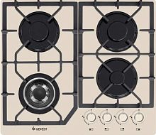 Газовая варочная поверхность Gefest ПВГ 2232-01 B81 кремовый | код 2012282 | GEFEST