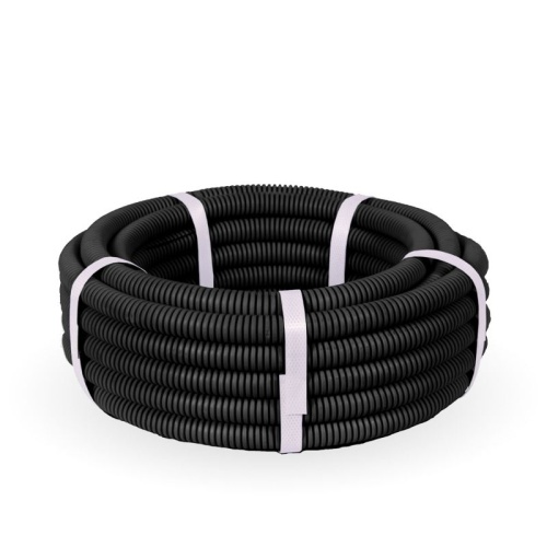 Труба гофрированная ПВХ легкая 350 Н черная с/з d16 мм (10м) Промрукав | код PR01.0143 | Промрукав фото 2 Труба гофрированная ПВХ легкая 350 Н черная с/з d16 мм (10м) Промрукав | код PR01.0143 | Промрукав фото 2