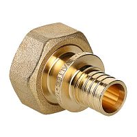 Соединитель надвижной с накидной гайкой EUROCONUS 16(2,2) х 3/4"EC | код. VTm.422.EBG.001605 | VALTEC