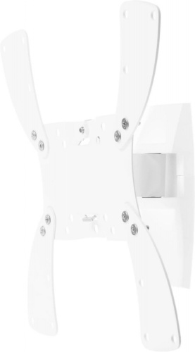 Кронштейн для телевизора Holder LCDS-5019 белый 22-42 макс.30кг настенный поворотно-выдвижной и наклонный | код 744751 | HOLDER