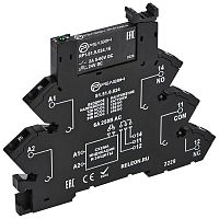 RM1.91.0.230.02 Интерфейсный модуль твердотельного реле (~/= 230В AC/DC) выходная цепь 1НО 2А, 48-280В AC переключение через 0 пружинные зажимы | код RM191023002 | РЕЛЕОН