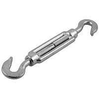 Талреп крюк-крюк D6, оцинкованная сталь | код CM628006 | DKC