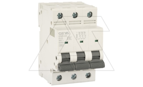 Авт. выключатель GYM9-125-3P-125D, 3P, 125A, хар-ка D, 6kA, 3M | код GYM91253P125D | GEYA Авт. выключатель GYM9-125-3P-125D, 3P, 125A, хар-ка D, 6kA, 3M | код GYM91253P125D | GEYA