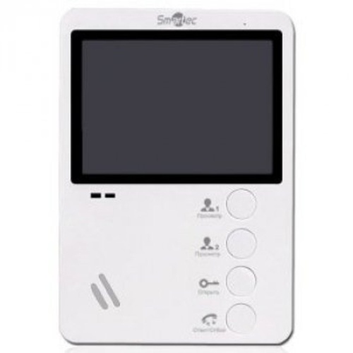 Монитор видеодомофона 4'' без памяти, белый (ST-MS104-WT) | код smkd0289 | Smartec Монитор видеодомофона 4'' без памяти, белый (ST-MS104-WT) | код smkd0289 | Smartec