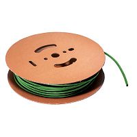 Термоусадочная трубка без клеевого слоя RUICHI, коэффициент усадки 2:1, катушка 100 м, диаметр 5 мм, зеленая | код 60655 | Ruichi