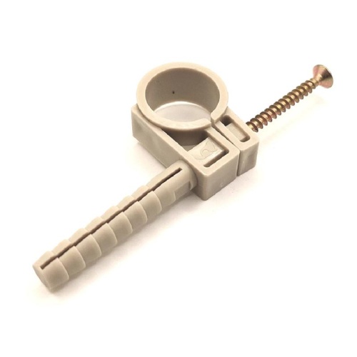 Дюбель-хомут крепление для труб "бобры" 20 | код 37818 | RTP Дюбель-хомут крепление для труб "бобры" 20 | код 37818 | RTP